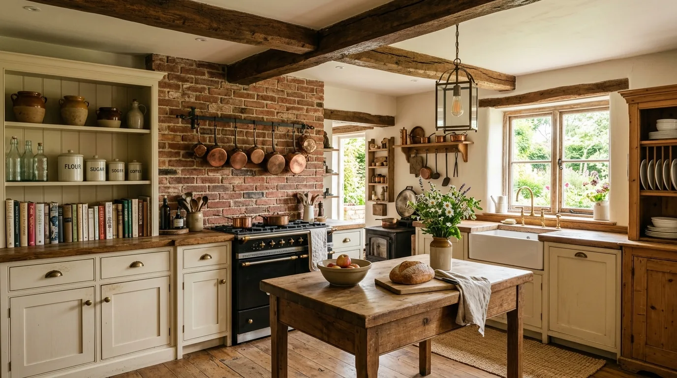 Use marble veining to add organic movement inspiration for a kitchen backsplash zone.